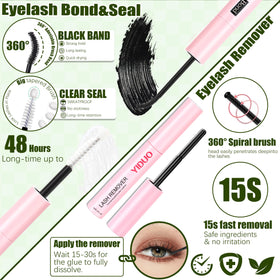 YIDUO lash applicator and cleaning brush