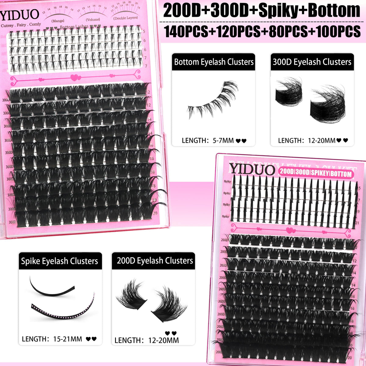 YIDUO lash bond and seal included in the kit