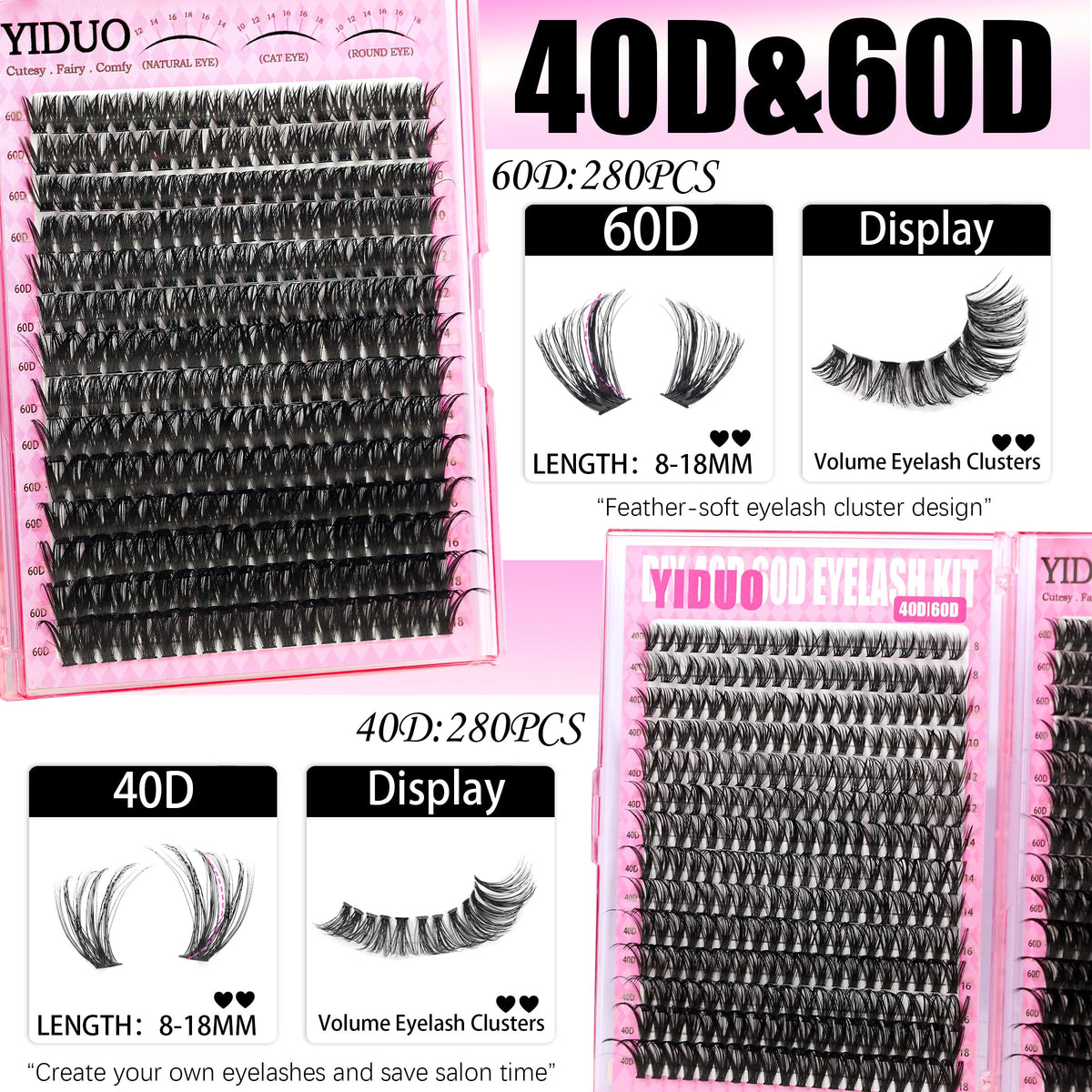 YIDUO lash bond and seal included in the kit