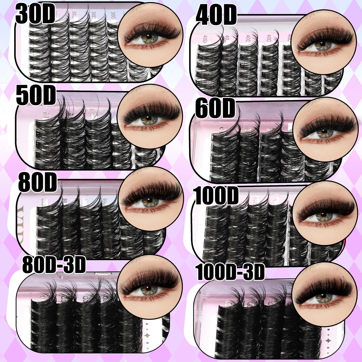 YIDUO lash bond and seal tubes included in the kit