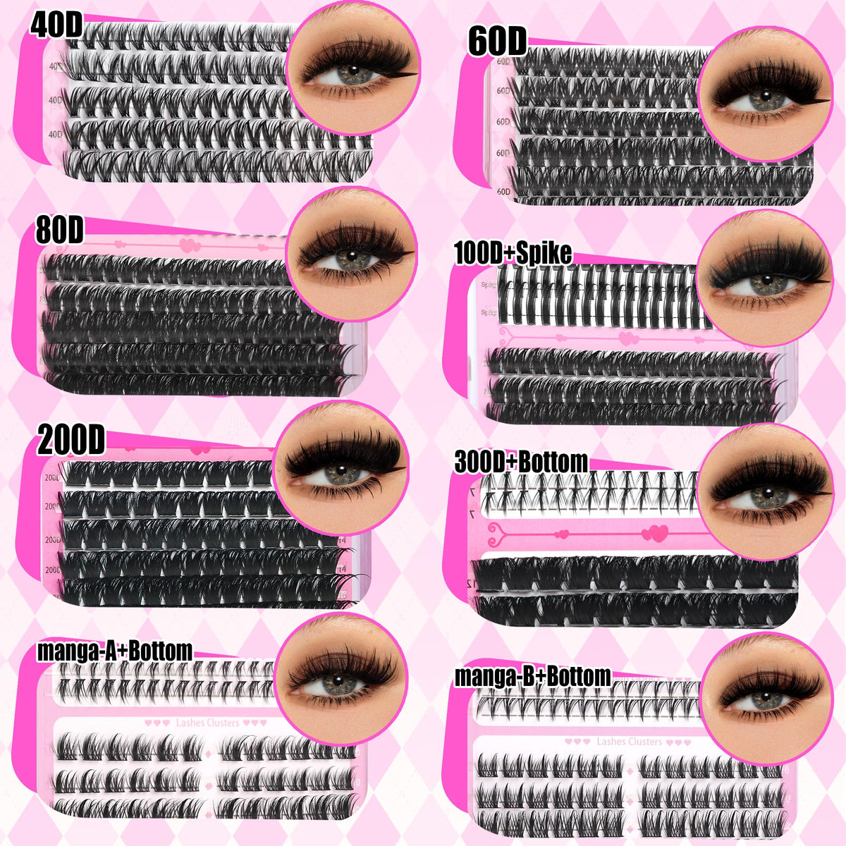 YIDUO lash bond and seal with application tools