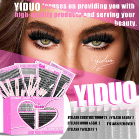 YIDUO lash brush included in the kit