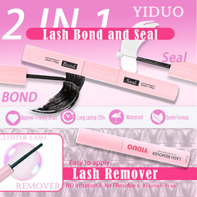 YIDUO Lash Clusters 100D style close-up