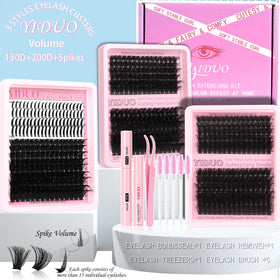 YIDUO lash clusters kit packaging