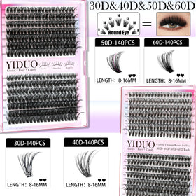 YIDUO Lash Clusters Kit packaging front view