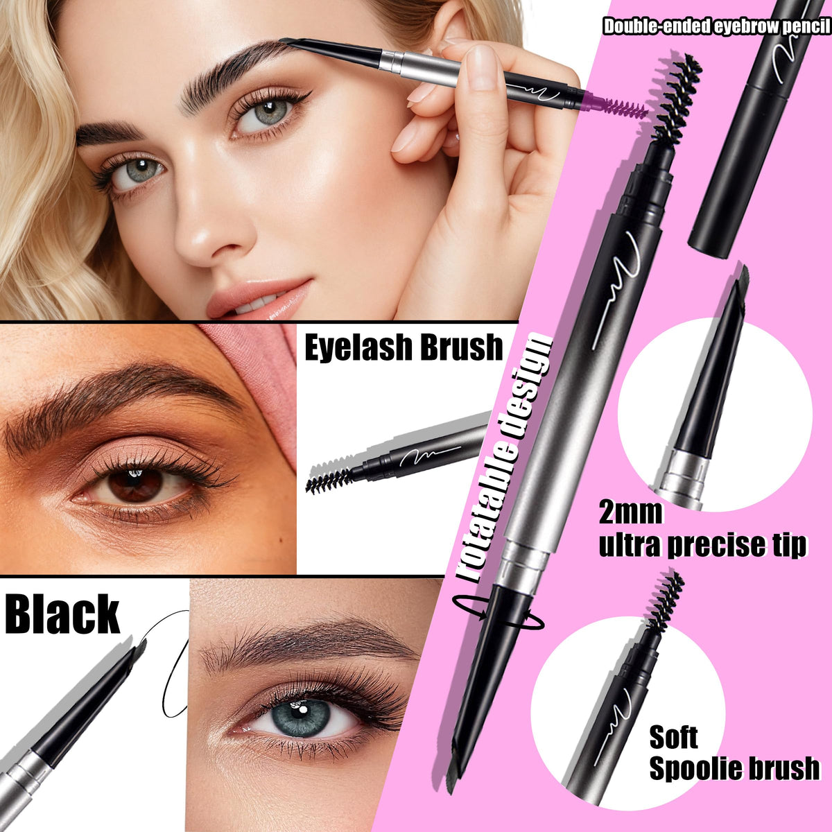 YIDUO lash clusters kit packaging with all items displayed