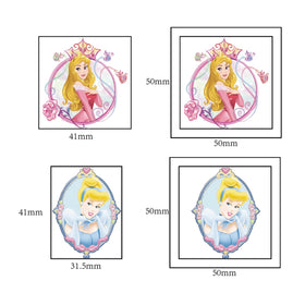 YINFENGKANHAI Cartoon Princess temporary tattoos in use on skin