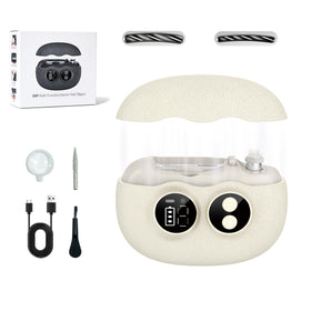 Yionkin Electric Nail Clipper front view with LCD display