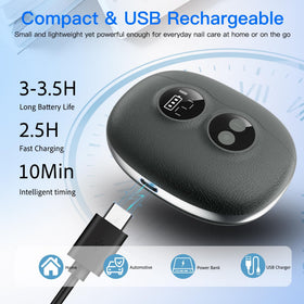 Yionkin Electric Nail Clipper in lifestyle setting
