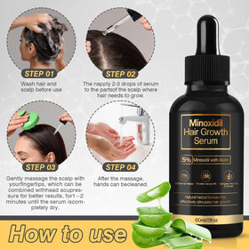 YKDILYHH Minoxidil Hair Growth Serum 5% packaging details