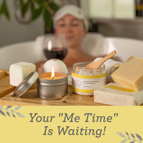 Ylang Ylang soap bar included in the spa gift set