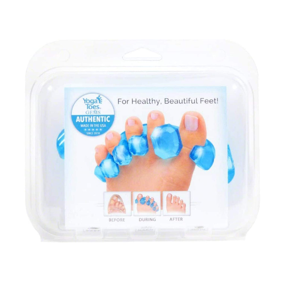 Yoga Toes GEMS displayed on a soft surface