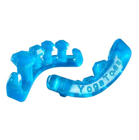 Yoga Toes GEMS gel toe separator side view showing design