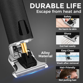 YOGINGO Hair Trimmer with ergonomic metal design