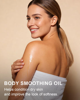 Yoken Jojoba Oil in a lifestyle setting with skincare products