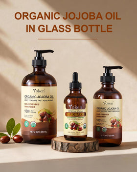 Yoken Organic Jojoba Oil 4oz used for DIY skincare