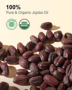 Yoken Organic Jojoba Oil 4oz with amber bottle for better storage