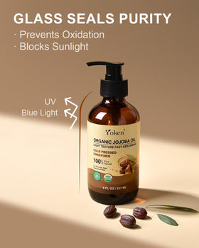 Yoken Organic Jojoba Oil with natural ingredients