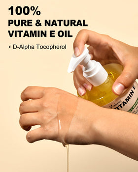 Yoken Vitamin E Oil application on skin