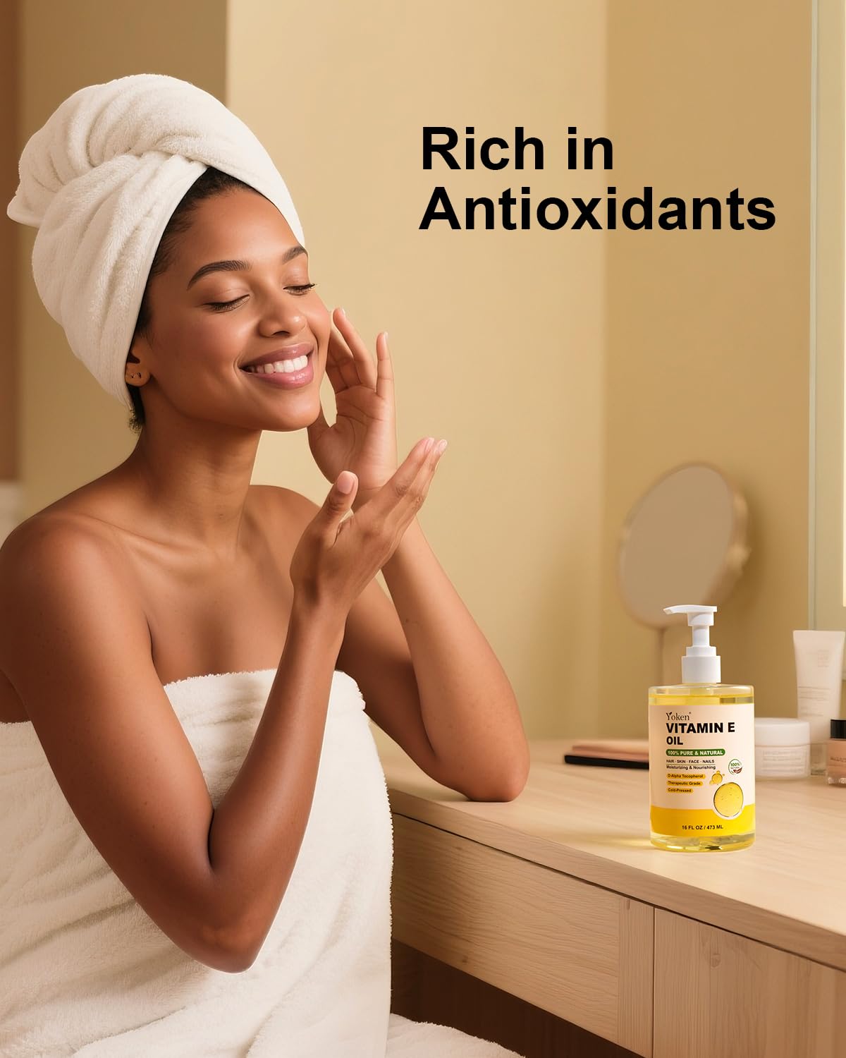 Yoken Vitamin E Oil with natural ingredients