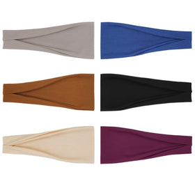 YONUF headband close-up showing soft fabric texture
