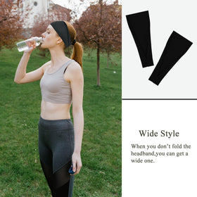 YONUF headbands in use during yoga