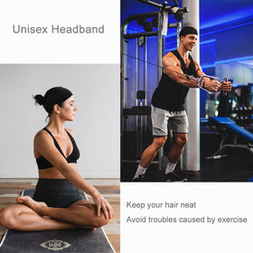 YONUF headbands with packaging
