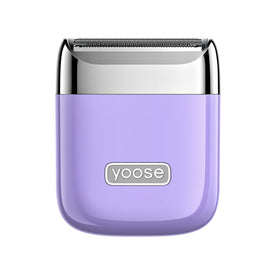 yoose Electric Razor for Women front view in Taro Purple