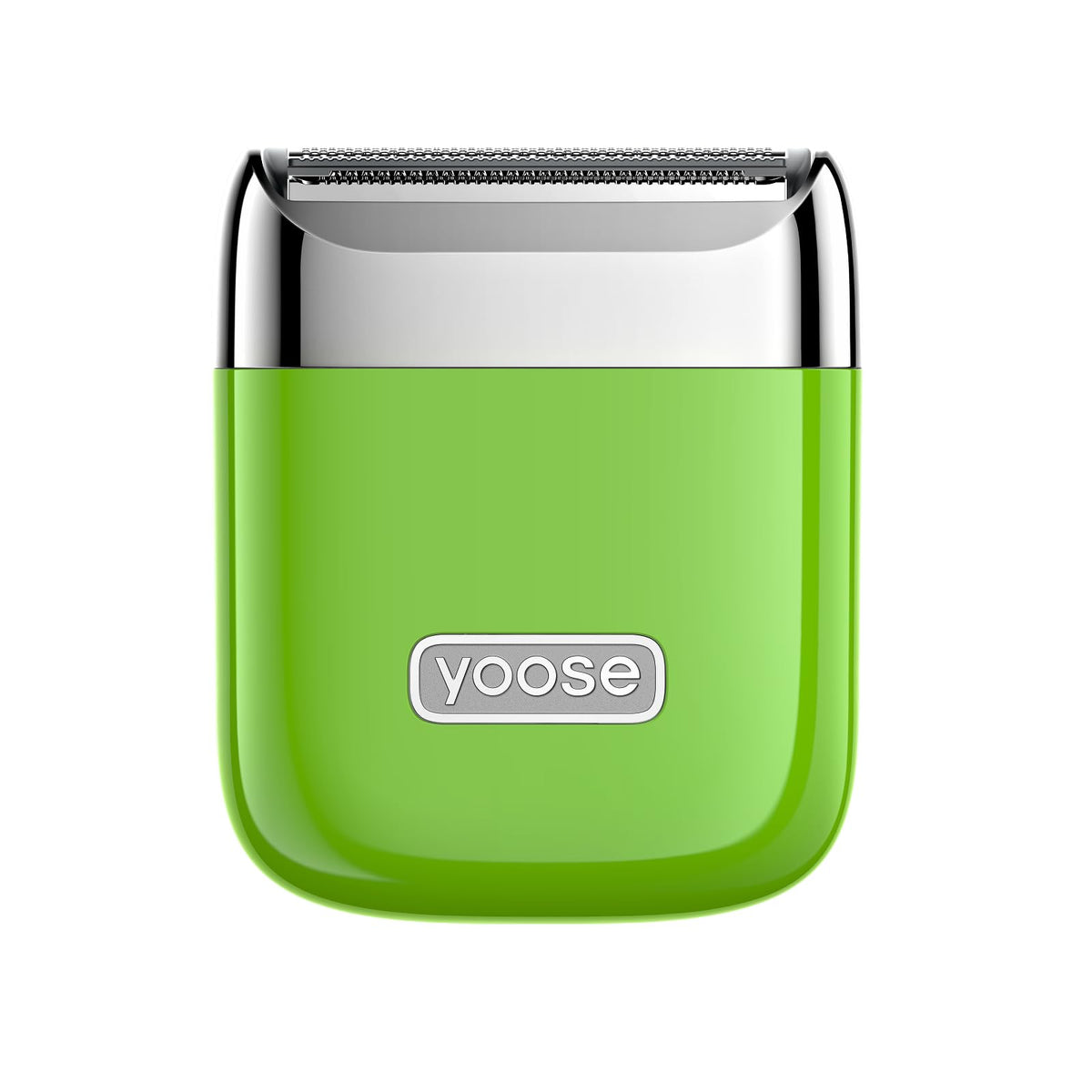 yoose Electric Razor for Women in Cyber Green front view