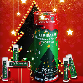 Yopela lip balm flavors including strawberry and mint