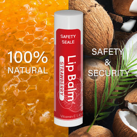 Yopela lip balm in mint flavour with packaging