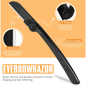 Yougai curved scissors from tweezers set