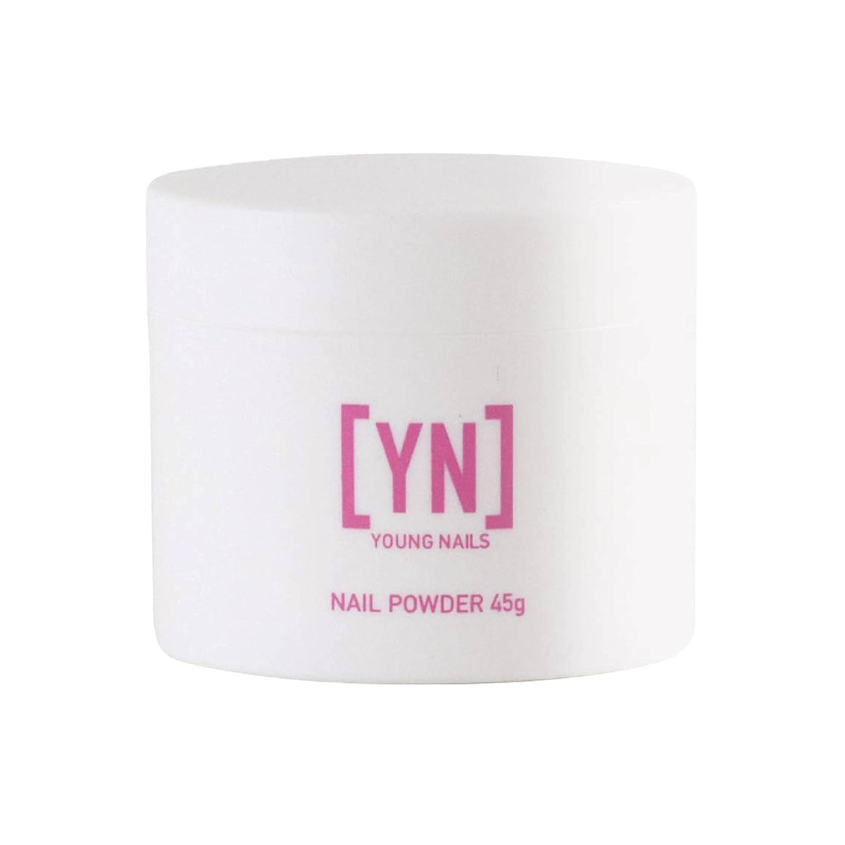 Young Nails Acrylic Core Powder Clear 45g front view