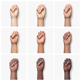 Young Nails Acrylic Core Powder in use on nails