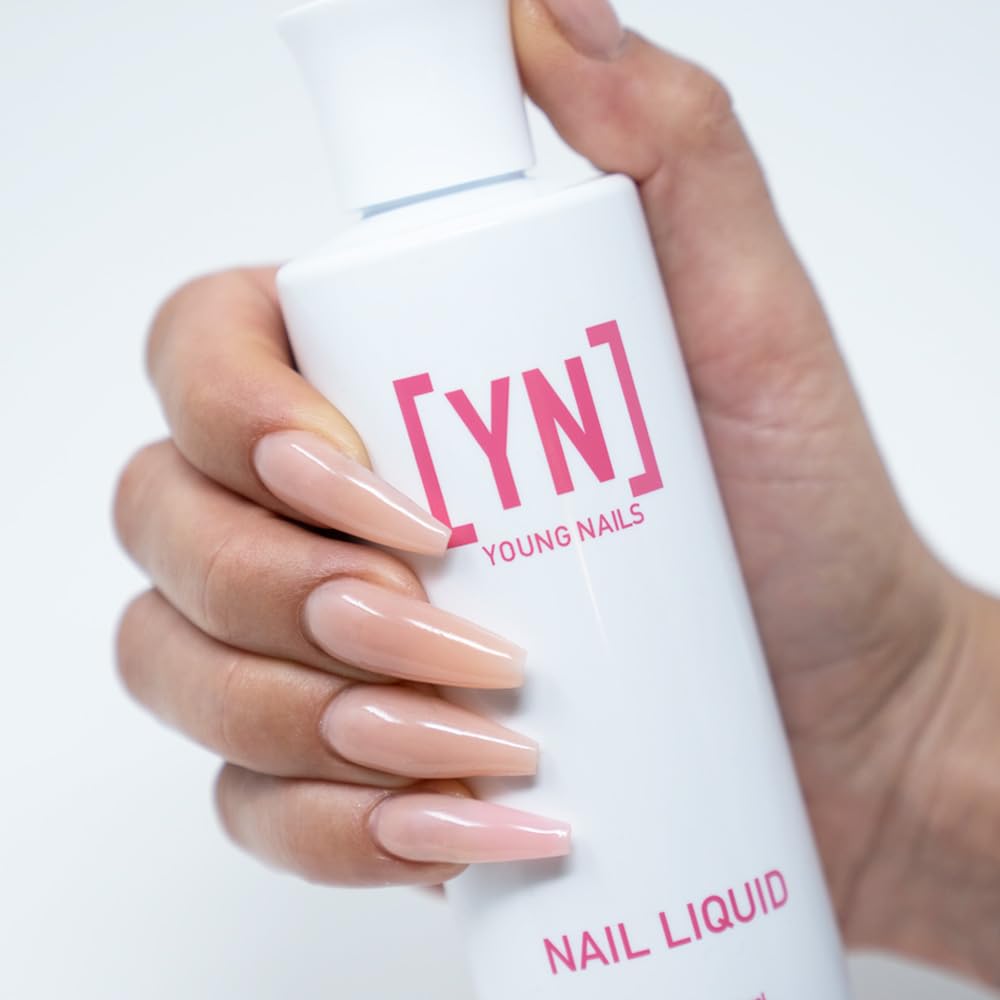 Young Nails Liquid Nail Monomer 6 oz side view