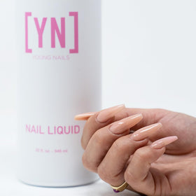 Young Nails Liquid Nail Monomer with acrylic nail setup