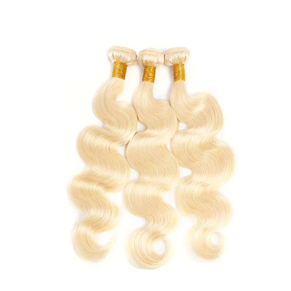 YOUNGHANN Blonde Bundles 613 Body Wave in packaging