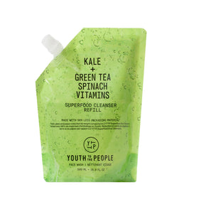 Youth To The People Superfood Antioxidant Cleanser refill pouch front view