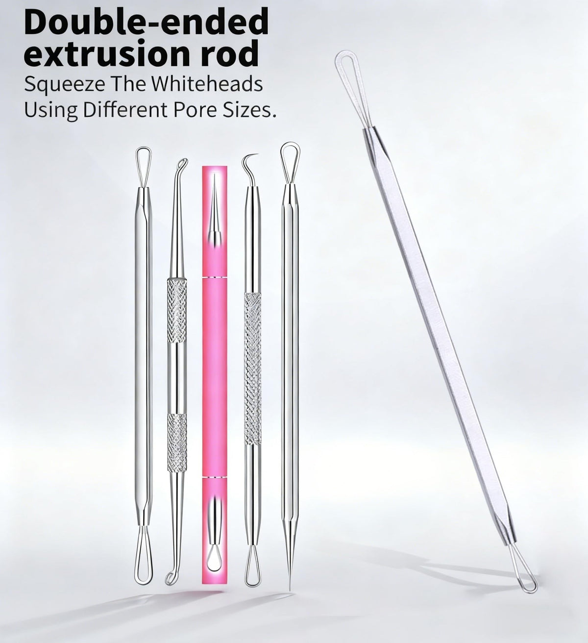 YOUYISI pimple tweezers in use