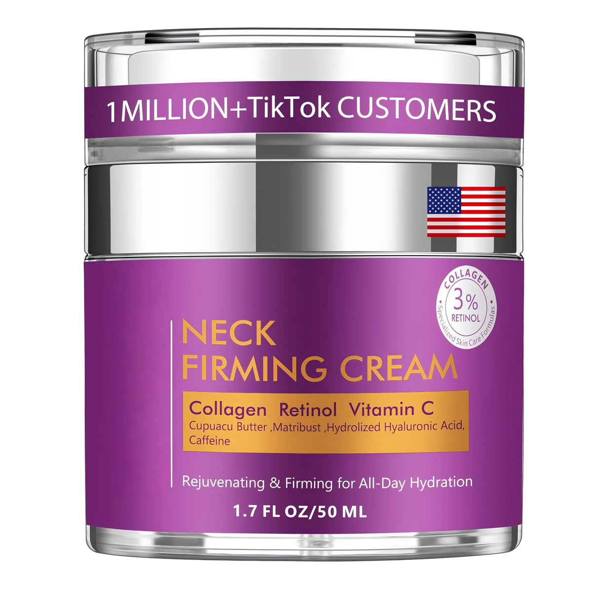 YTDB Neck Firming Cream 1.7 fl oz front view