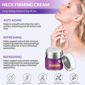 YTDB Neck Firming Cream texture close-up