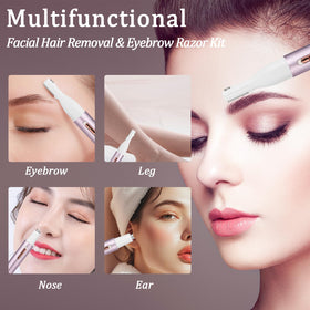 Yunmiss trimmer showing dual-edge blades and compact design