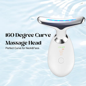 YUNRUO Neck Face Massager Tool with user manual
