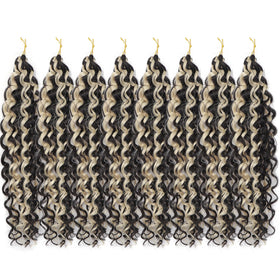 YXCHERISHAIR 8 packs of Curly Crochet Hair in various colours