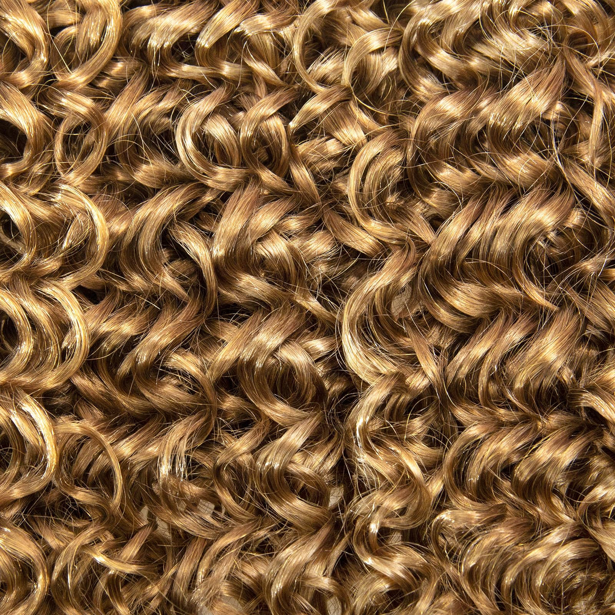 YXCHERISHAIR Curly Crochet Hair 12 Inch GoGo Curl back view