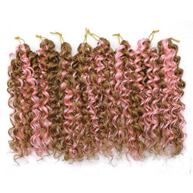 YXCHERISHAIR Curly Crochet Hair 12 Inch GoGo Curl packaging