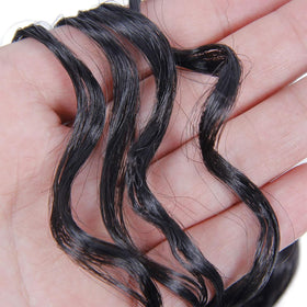 YXCHERISHAIR Curly Crochet Hair 12inch GoGo Curl displayed with accessories
