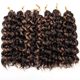 YXCHERISHAIR Curly Crochet Hair 12inch GoGo Curl packaging