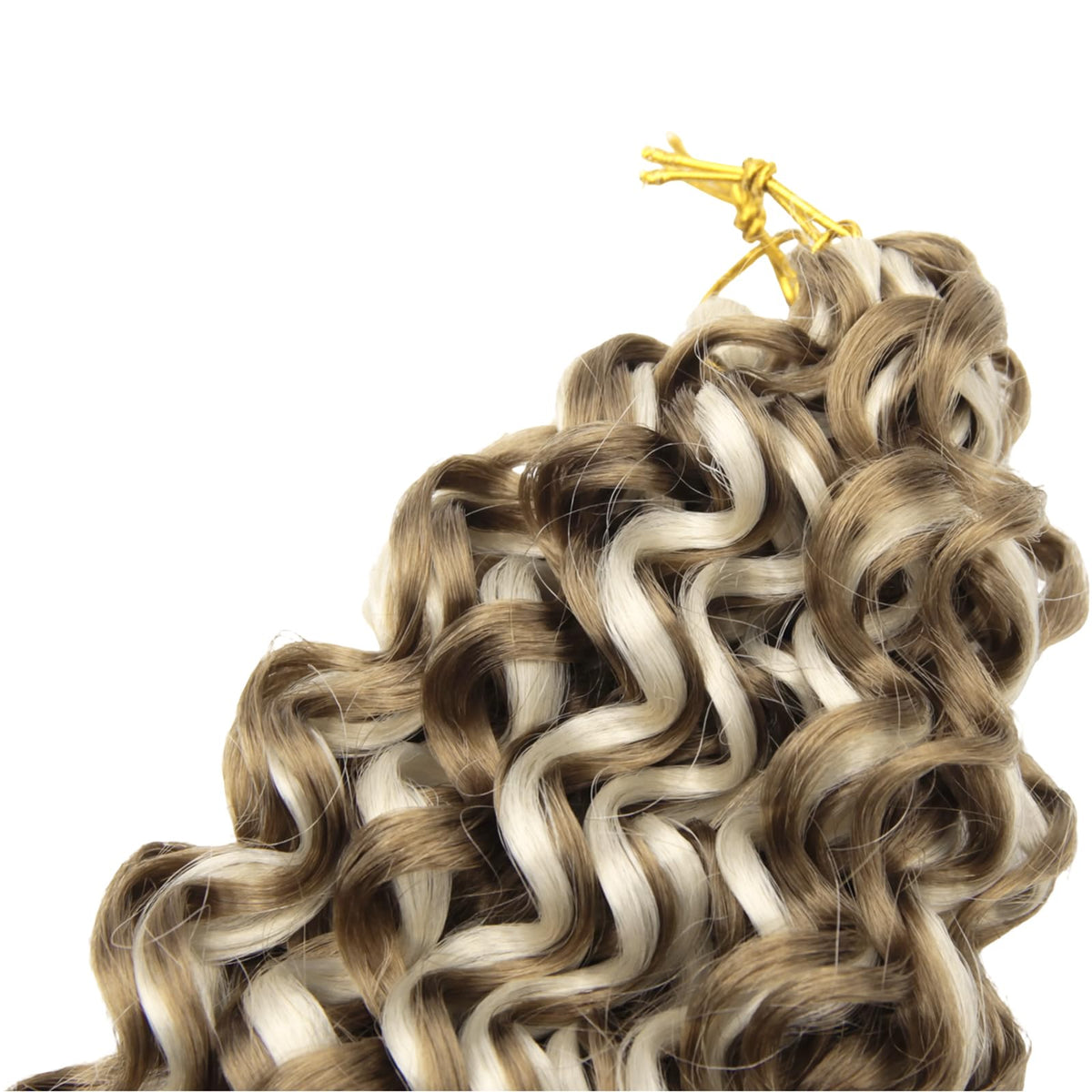YXCHERISHAIR Curly Crochet Hair 12inch P27/613 texture detail