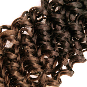 YXCHERISHAIR Curly Crochet Hair 14inch GoGo Curl different angles